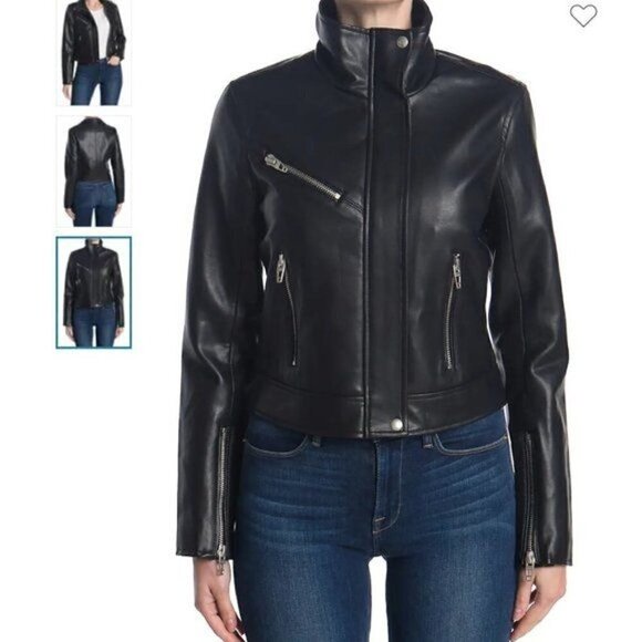 NWT BLANKNYC Full Zip Moto Jacket sz XS - Picture 2 of 11